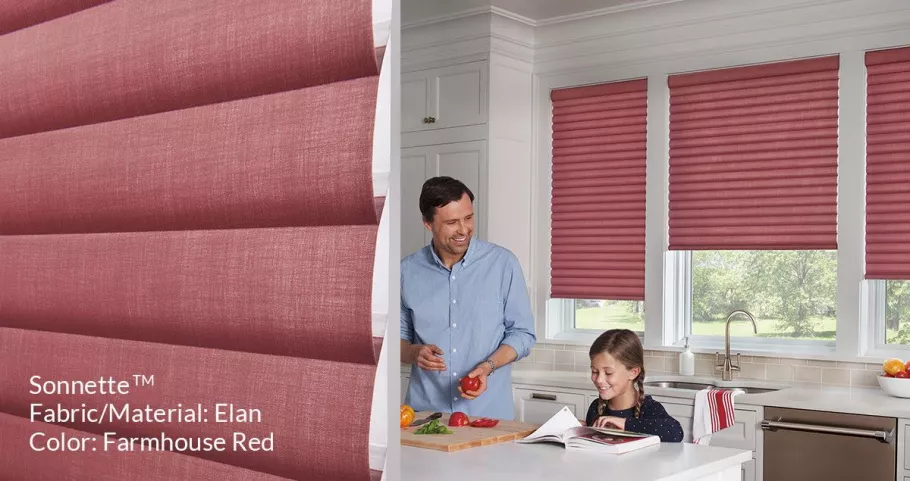  All New Sonnette™ Cellular Roller Shades by Hunter Douglas 