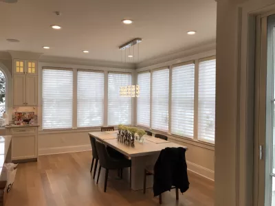 Hunter Douglas Silhouettes with Powerview motorization 